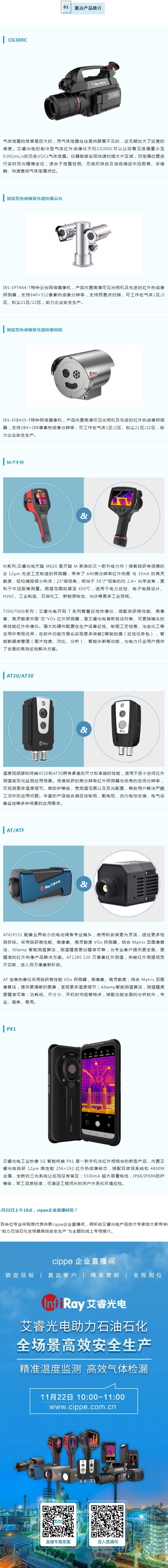 直播预告丨助力石油石化全场景高效安全生产！艾睿光电邀您11月22日共聚cippe企业直播间(图3)